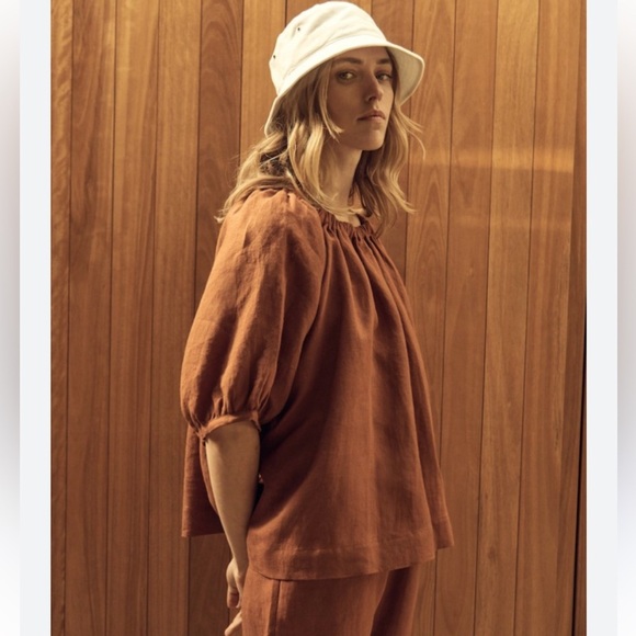 My General Store Gypsy Top + Travel Pants in Rust SET - Picture 4 of 10